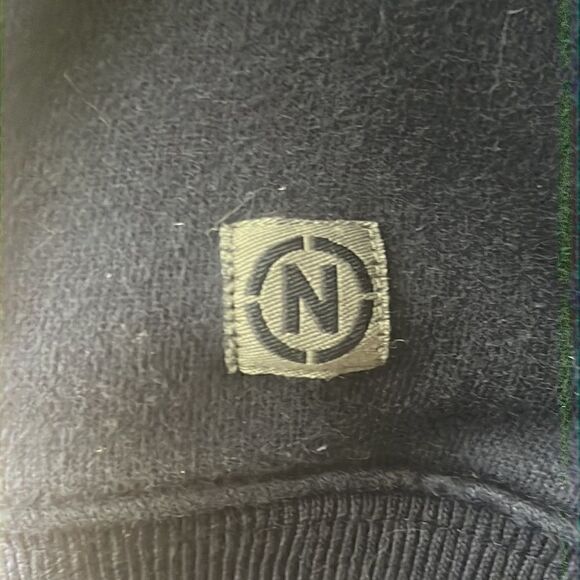 NAUTICA Y2K CROPPED CREWNECK SWEATSHIRT NAVY BLUE XL - Picture 7 of 8